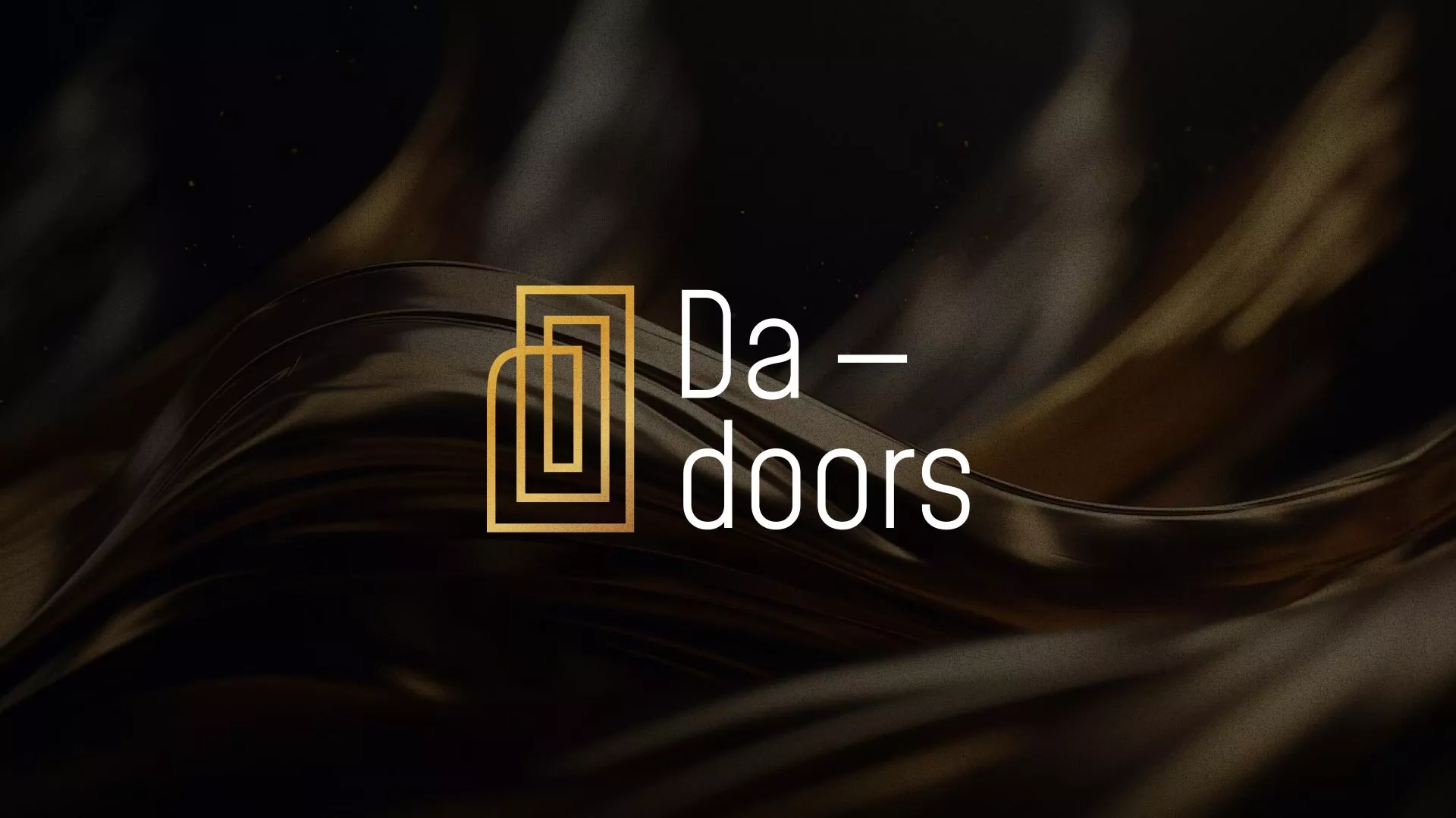 Разработка логотипа для компании «DA-DOORS» в Новопавловске
